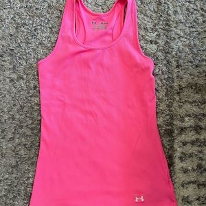 Hot pink Under Armour tank